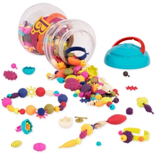 B.TOYS Pop-Arty!- zestaw do tworzenia biżuterii – 300 elementów