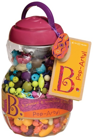 B.TOYS Pop-Arty! – zestaw do tworzenia biżuterii – 500 elementów