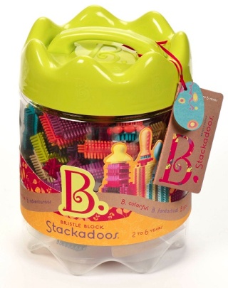 B.TOYS Stackadoos in Jar – klocki jeżyki w słoju