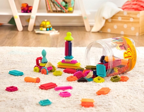 B.TOYS Stackadoos in Jar – klocki jeżyki w słoju