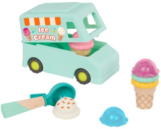 B.TOYS Sweet Scoops – lodziarnia na kółkach z MAGNETYCZNĄ łyżką do lodów