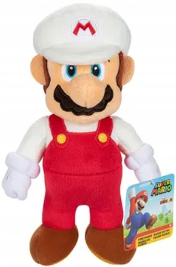 Super Mario Fire Mario Pluszowa 20cm