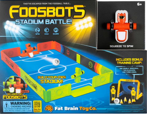 FAT BRAIN TOYS Piłkarzyki Foosbots Boisko do gry