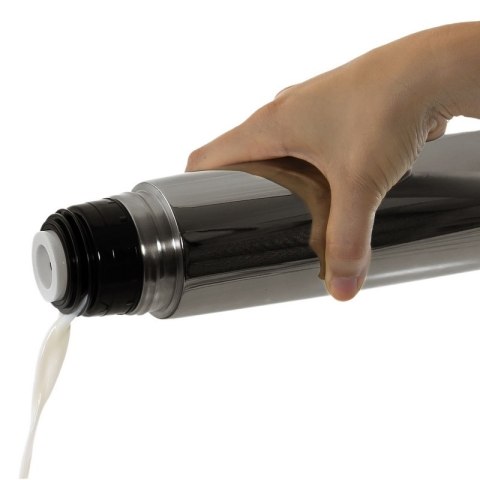 Termos dla dziecka + butelka dla rodzica Deluxe 500ml - srebrne