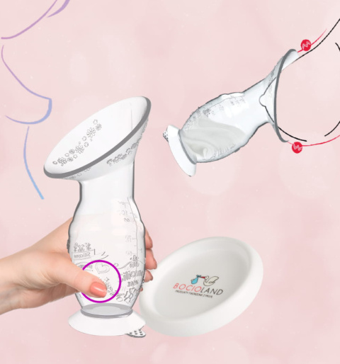 BOCIOLAND KOLEKTOR SILIKONOWY DO MLEKA
