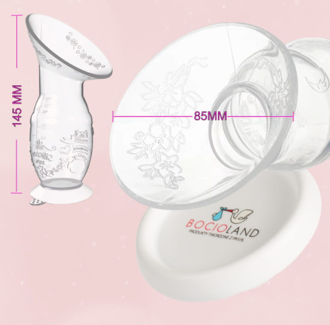 BOCIOLAND KOLEKTOR SILIKONOWY DO MLEKA
