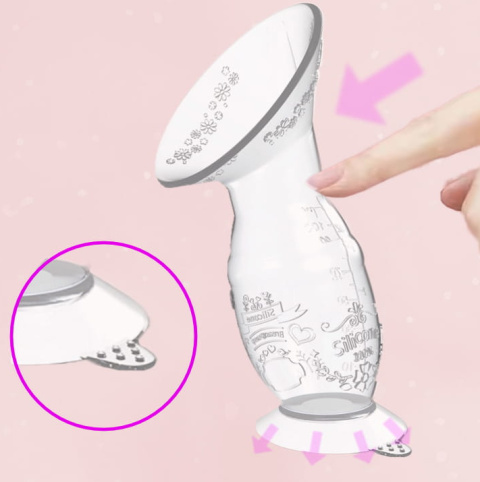 BOCIOLAND KOLEKTOR SILIKONOWY DO MLEKA