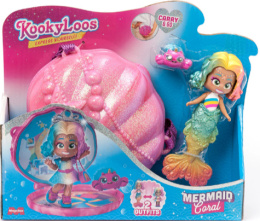 KOOKYLOOS Kooky Mermaid Syrena Coral lalka