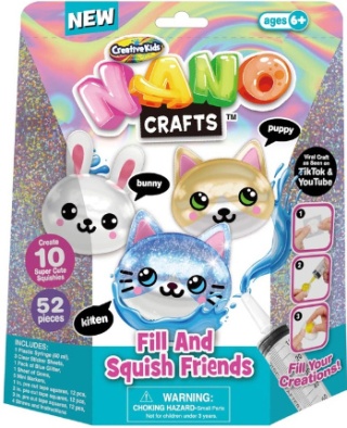 NANO CRAFT Taśma Nano Zwierzątka zabawka kreatywna