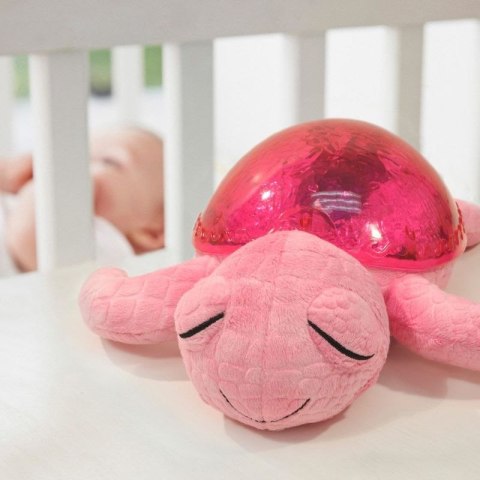 Cloud B Lampka nocna Żółw podwodny różowy