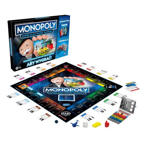 HASBRO GAME Monopoly Super Electronic Banking gra