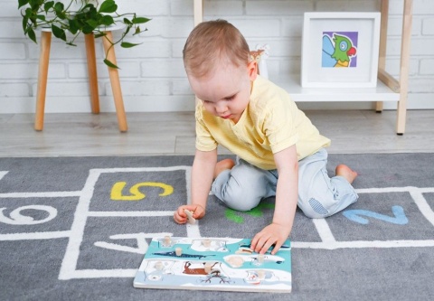 UKŁADANKA Z UCHWYTAMI ARKTYCZNE ZWIERZĘTA ADAM TOYS