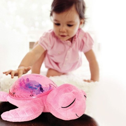 Cloud B Lampka nocna Żółw podwodny różowy, Tranquil Turtle