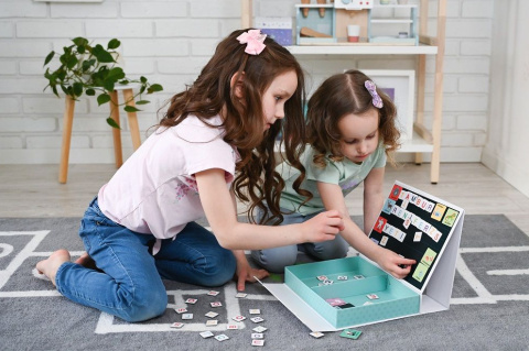 OUTLET MAGNETYCZNA UKŁADANKA ABC LITERKI NAUKA PISANIA ADAM TOYS