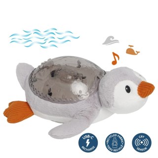 Cloud b Projektor z pozytywką Pingwin ECO Tranquil Penguin