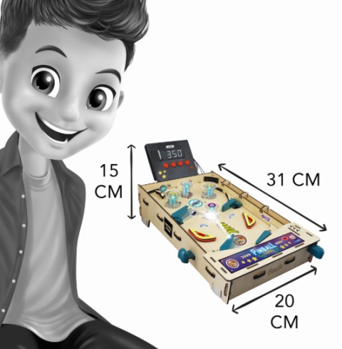 DJECO Zrób to sam - AUTOMAT DO GRY W PINBALL