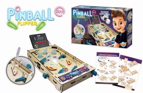DJECO Zrób to sam - AUTOMAT DO GRY W PINBALL