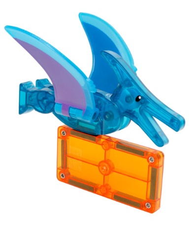 MAGNA-TILES Klocki Magnetyczne Dino World 40 el.