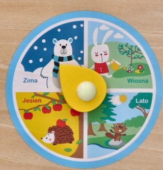 OUTLET ADAM TOYS Kalendarz Drewniany NEW