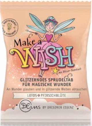 MAKE A WISH - sól bąbelkowa z brokatem - DRESDNER ESSENZ