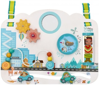 OUTLET ADAM TOYS SENSORYCZNA TABLICA MANIPULACYJNA