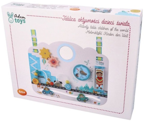 OUTLET ADAM TOYS SENSORYCZNA TABLICA MANIPULACYJNA