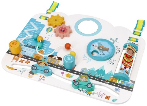 OUTLET ADAM TOYS SENSORYCZNA TABLICA MANIPULACYJNA