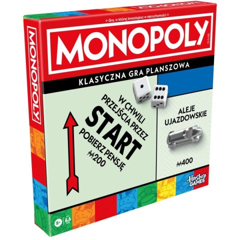 HASBRO GAME Monopoly Classic Refresh, gra