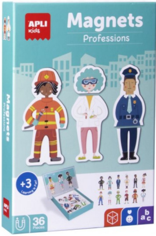 Magnetyczna układanka dla dzieci Apli Kids ZAWODY