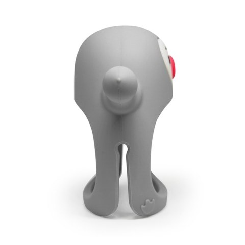 Smily Mia Gryzak Silikonowy Pingwin Buddy Light Grey