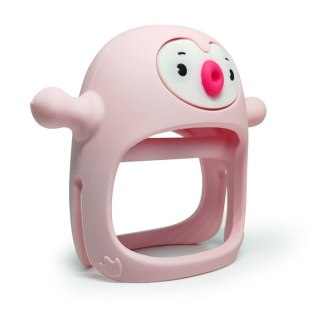 Smily Mia Gryzak Silikonowy Pingwin Buddy Light Pink