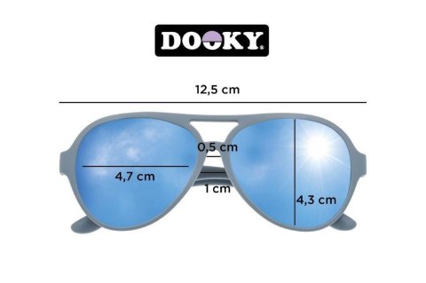 Okulary przeciwsłoneczne Dooky Jamaica Air BLACK