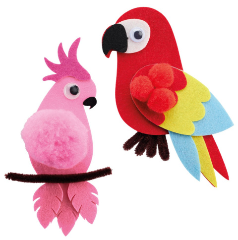 Zestaw kreatywny DIY Craft Kit Apli Kids - Filcowe Ptaki Zestaw kreatywny DIY Craft Kit Apli Kids - Filcowe Ptaki