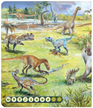 ALBI Książka Dinozaury 6+