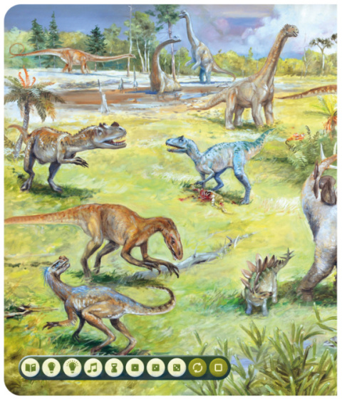 ALBI Książka Dinozaury 6+ ALBI Książka Dinozaury 6+