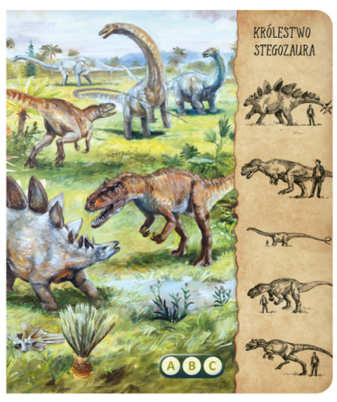 ALBI Książka Dinozaury 6+ ALBI Książka Dinozaury 6+