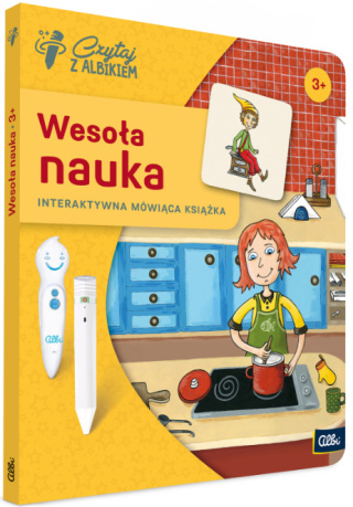 ALBI Książka Wesoła nauka 3+