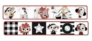 Tiny Love Książeczka interaktywna - dwustronna - Tiny Rockers