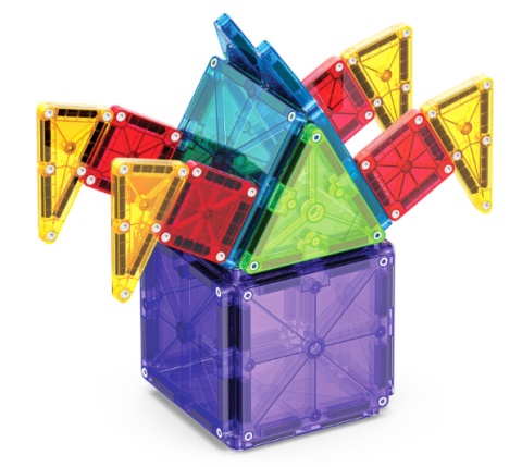 MAGNA-TILES Klocki Magnetyczne COMBO microMAGS 46 el.