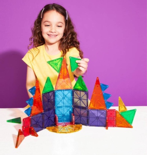 MAGNA-TILES Klocki Magnetyczne COMBO microMAGS 46 el.