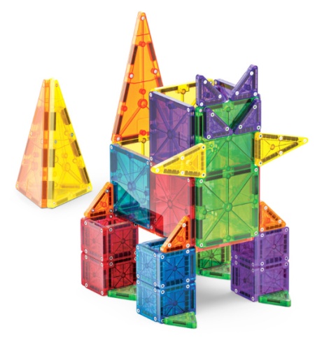 MAGNA-TILES Klocki Magnetyczne COMBO microMAGS 62 el.