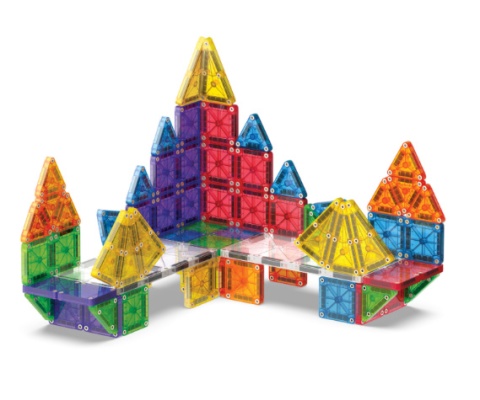 MAGNA-TILES Klocki Magnetyczne microMAGS 70 el.