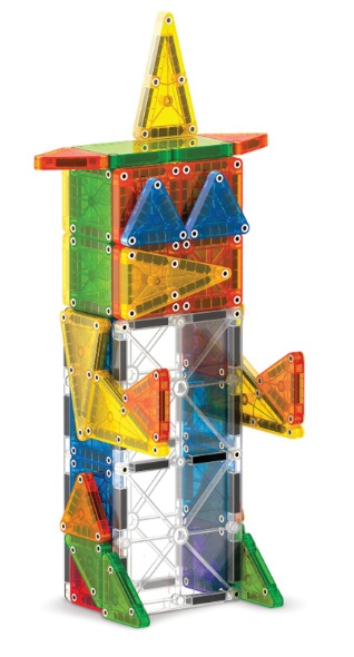 MAGNA-TILES Klocki Magnetyczne microMAGS 70 el.