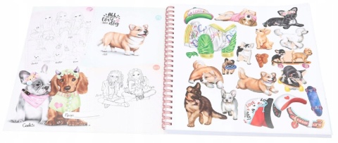 TOP MODEL Szkicownik Doggy