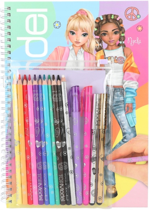 TOP MODEL Zestaw kreatywny z zestawem piśmienniczym