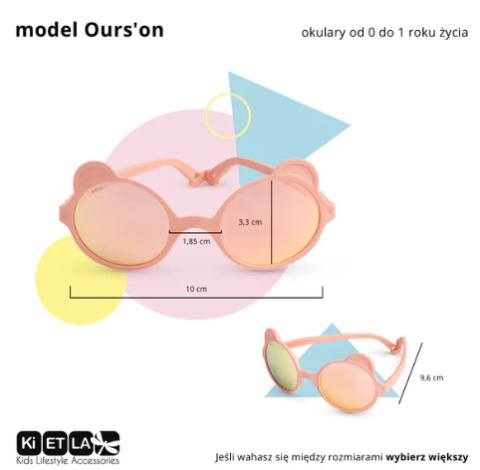 Okulary przeciwsłoneczne OURSON Almond Green / 0-1 Y