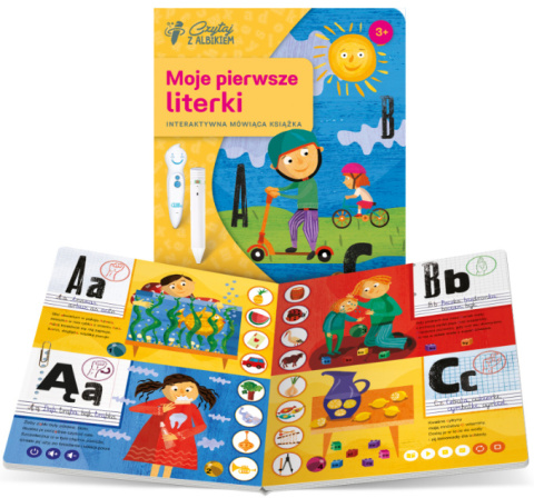 ALBI Książka Moje pierwsze literki 3+ ALBI Książka Moje pierwsze literki 3+