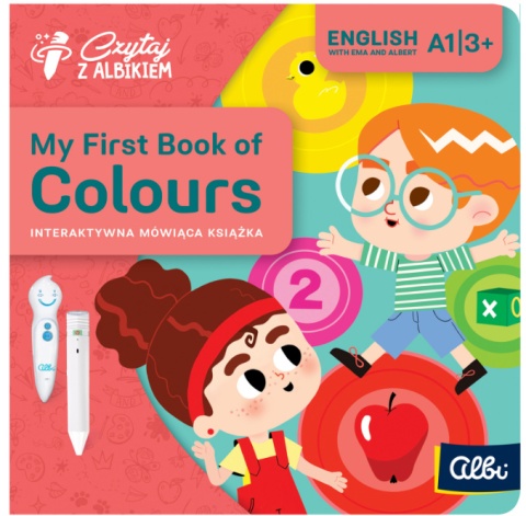 ALBI Książka My First Book of Colours 3+