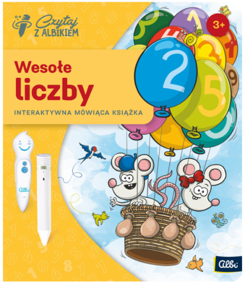 ALBI Książka Wesołe liczby 3+ ALBI Książka Wesołe liczby 3+