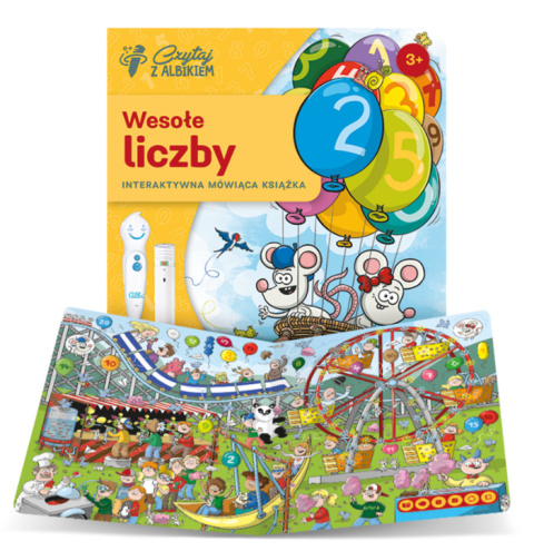ALBI Książka Wesołe liczby 3+ ALBI Książka Wesołe liczby 3+